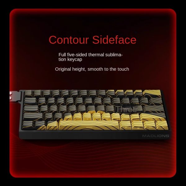 Clavier MADLIONS MAD60 HE - Diykeycap