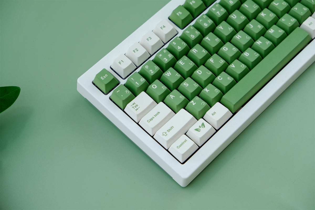 Matcha Cake Keycaps - Diykeycap