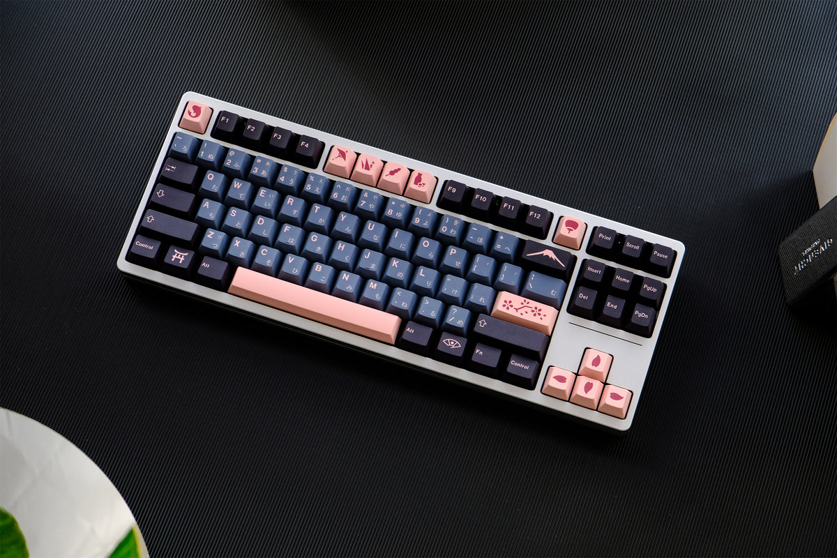 Midnight Sakura Keycaps - Diykeycap