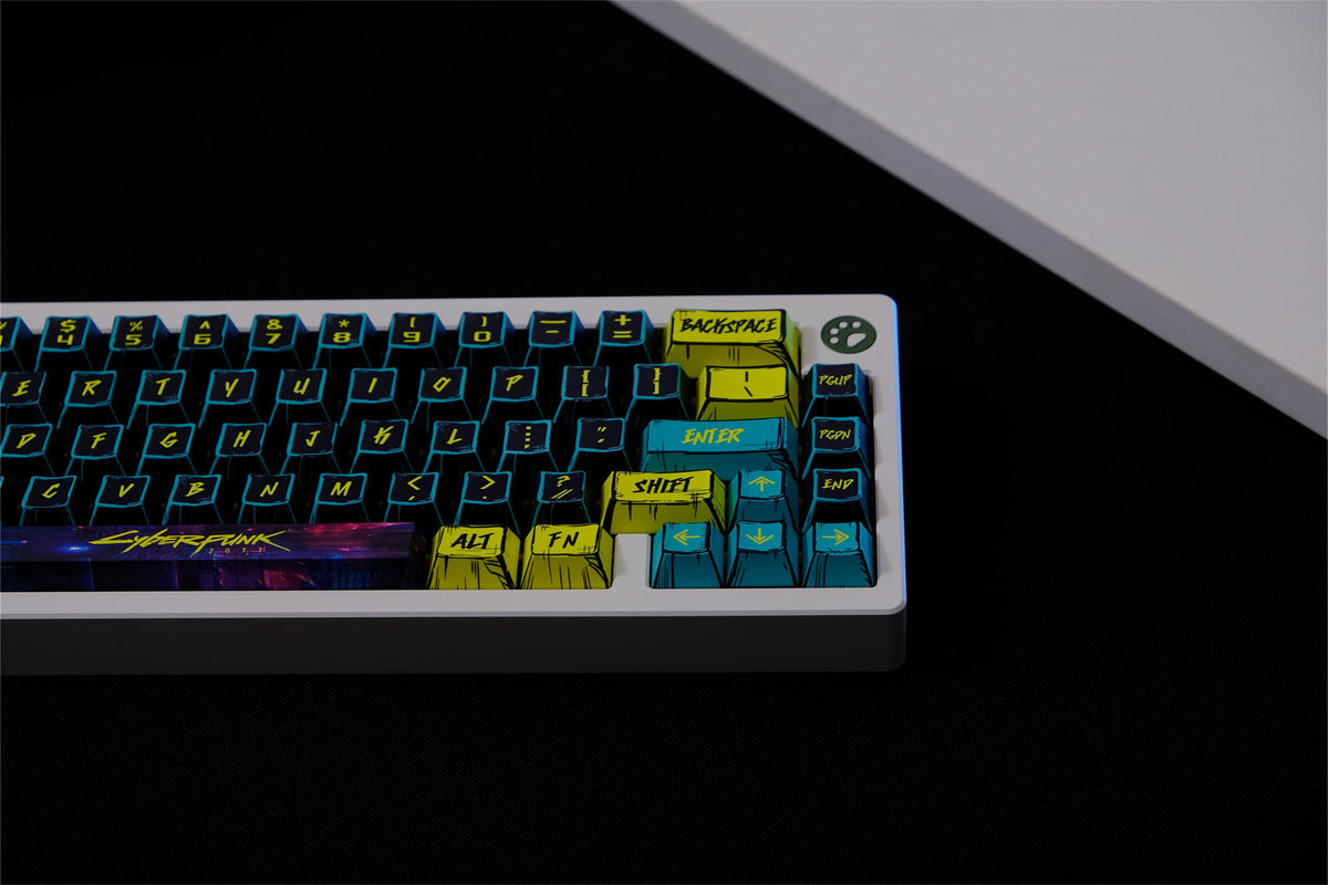 Sci-Fi Glitch Keycaps - Diykeycap