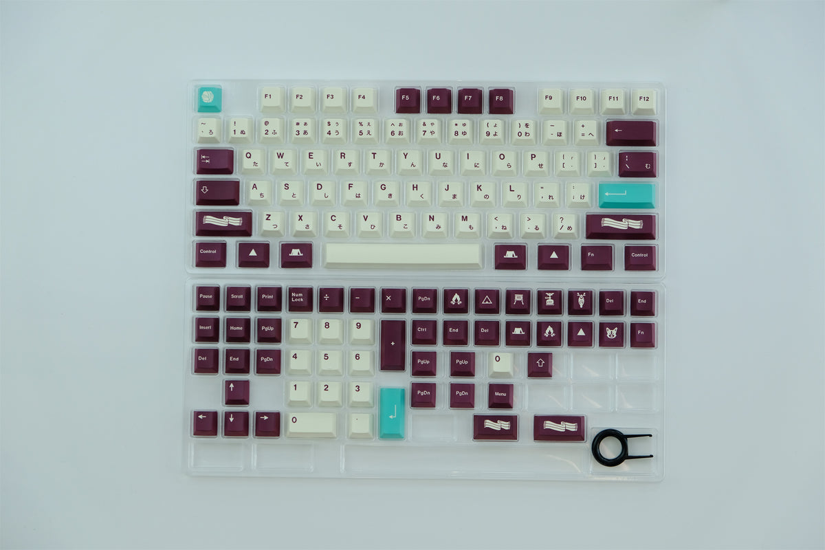 Camping PBT Keycaps - Diykeycap