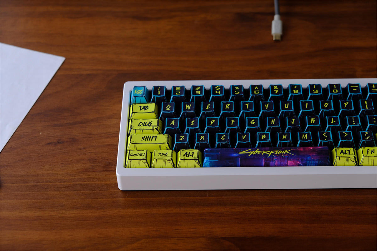 Sci-Fi Glitch Keycaps - Diykeycap