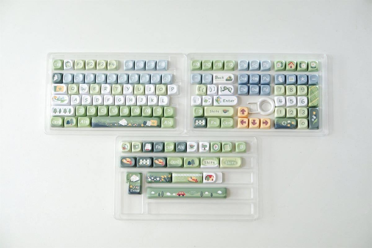 Forest Camping Keycaps - Diykeycap