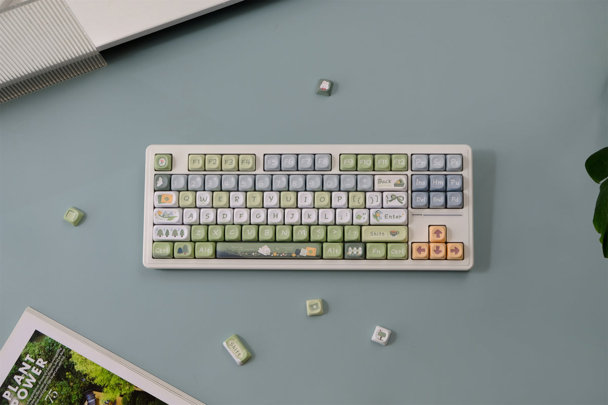 Forest Camping Keycaps - Diykeycap