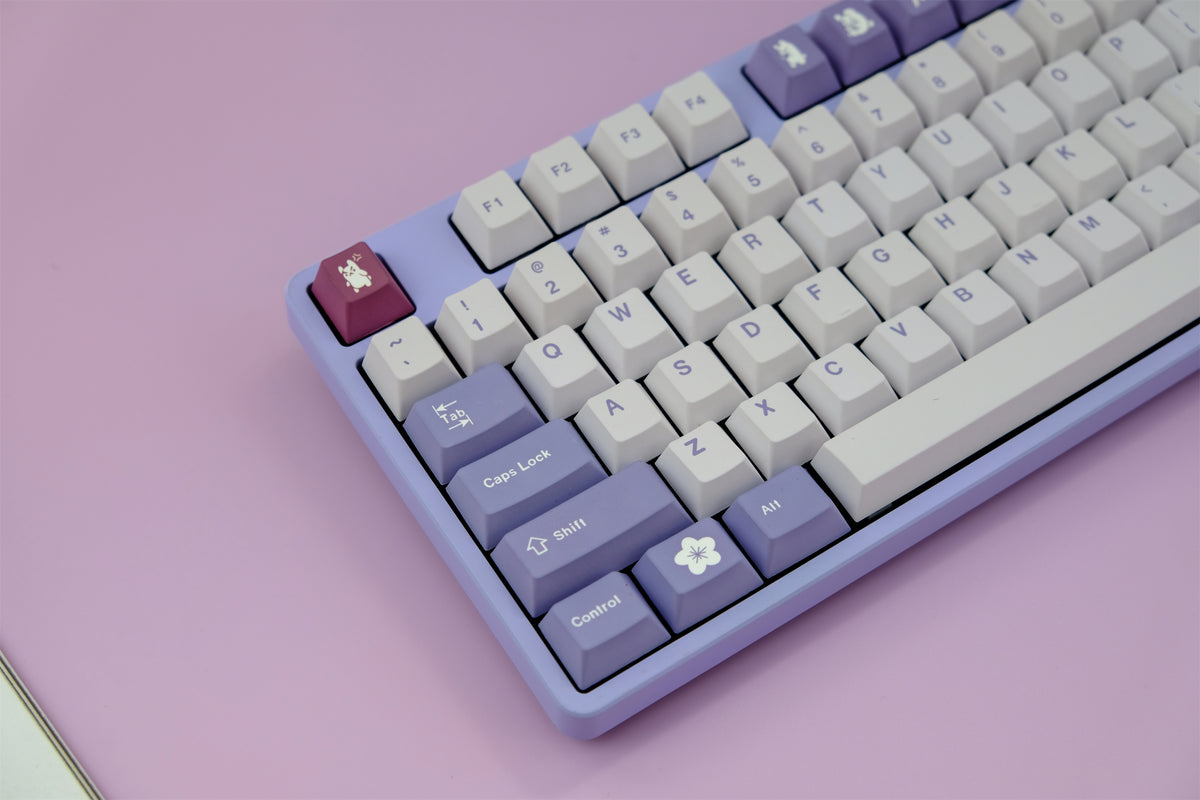 Touches de clavier Lavender Rabbit Dreamy - Diykeycap