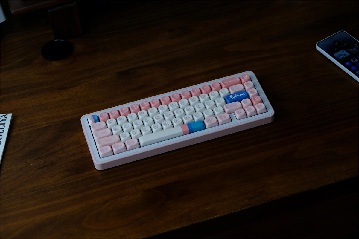 Sylveon PBT Keycaps - Diykeycap