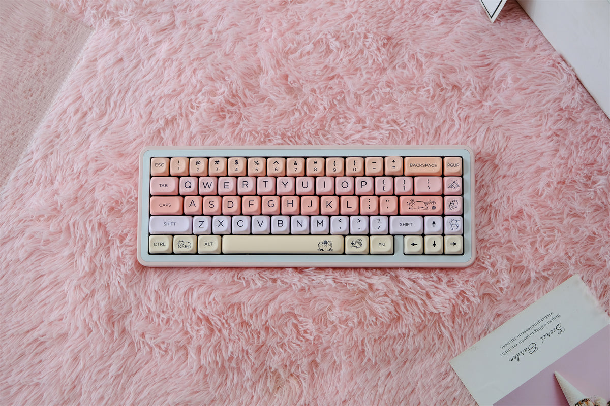 Hajimi Kitty Diary Keycaps - Diykeycap