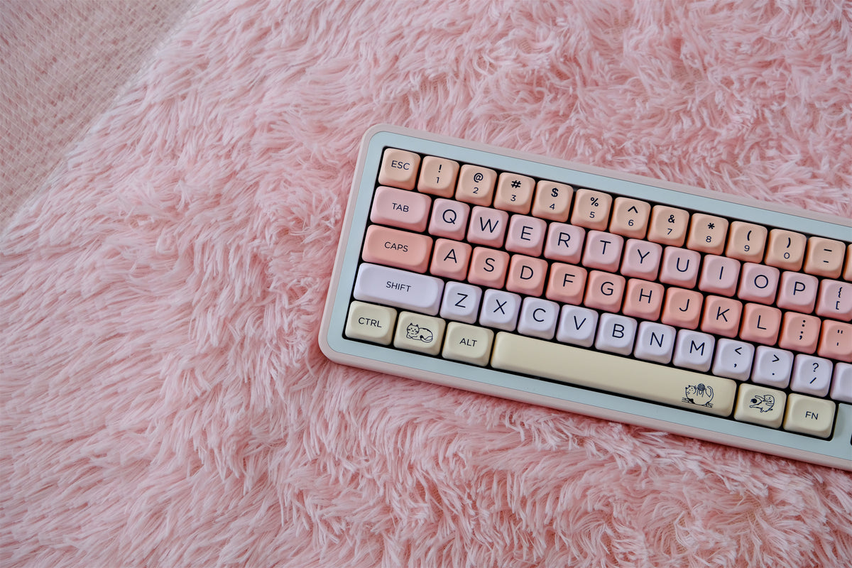 Hajimi Kitty Diary Keycaps - Diykeycap