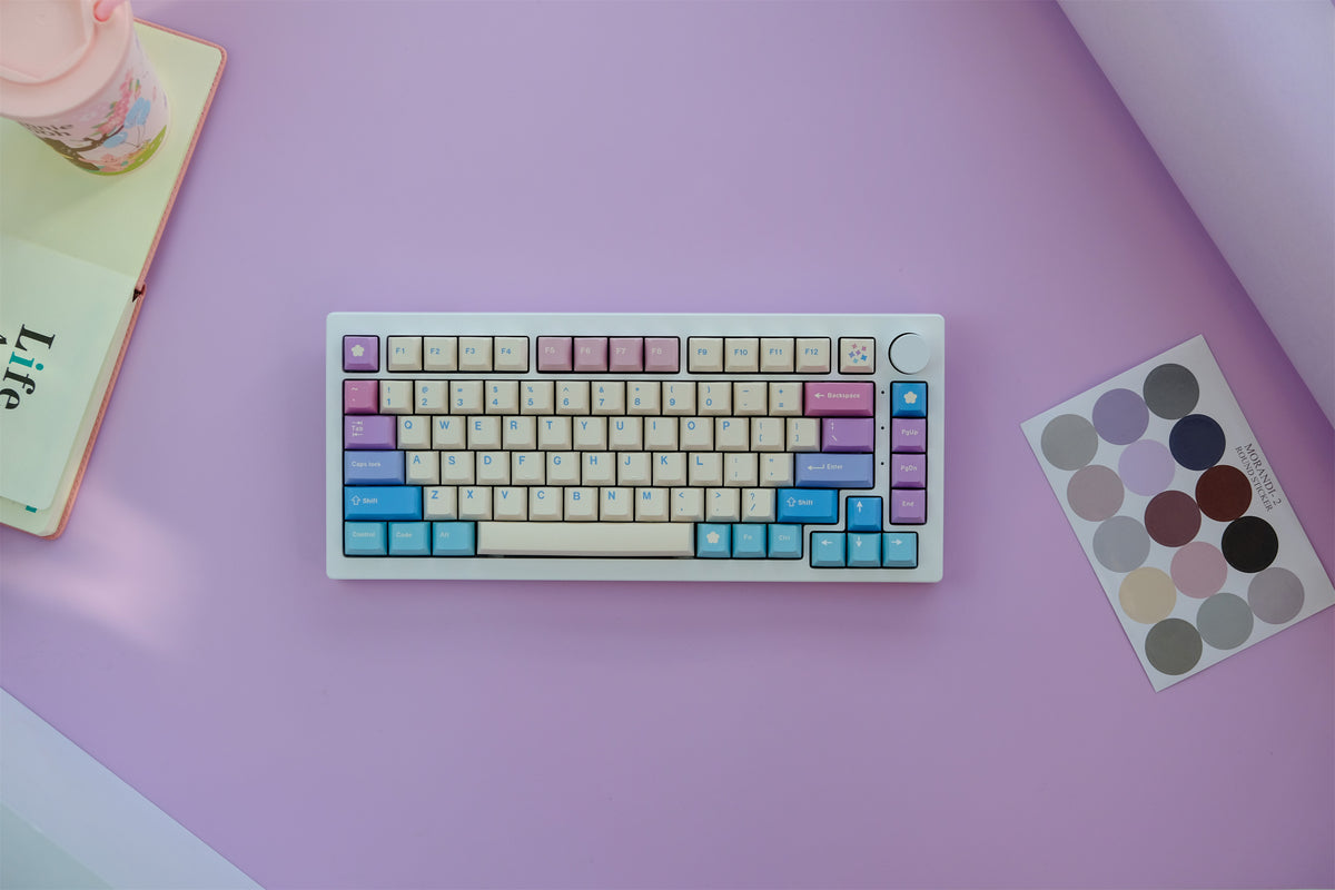 Dreamy Cotton Candy Gradient Keycaps - Diykeycap