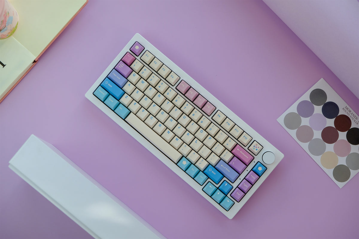 Dreamy Cotton Candy Gradient Keycaps - Diykeycap