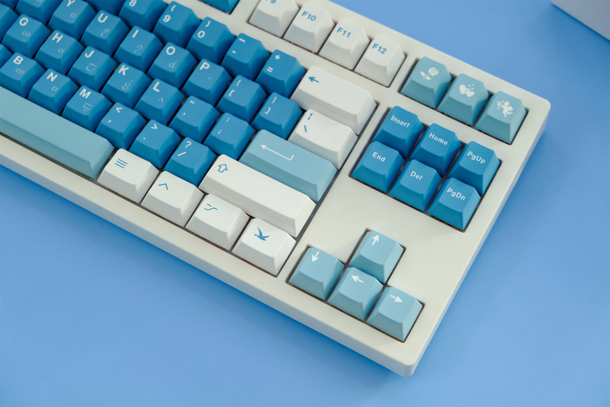 Touches de clavier Sea Fog Love Letter - Diykeycap