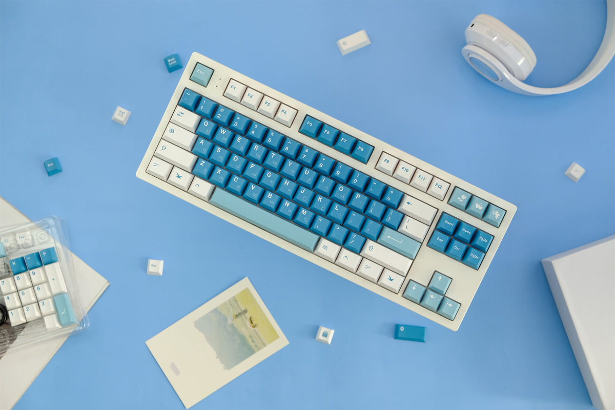 Touches de clavier Sea Fog Love Letter - Diykeycap