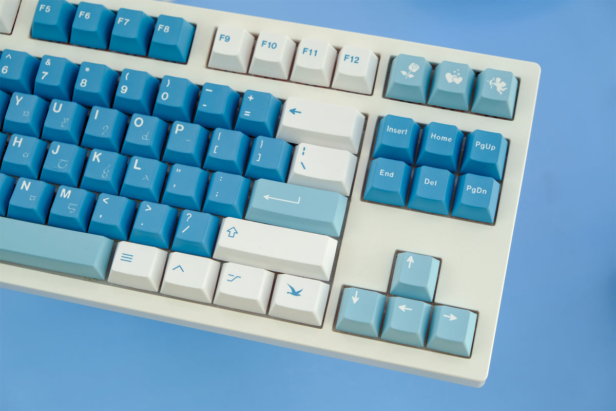 Touches de clavier Sea Fog Love Letter - Diykeycap