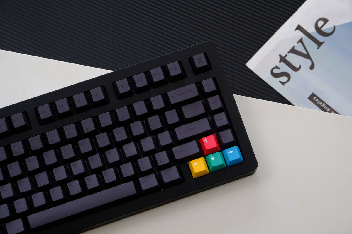 Touches noires minimalistes - Diykeycap