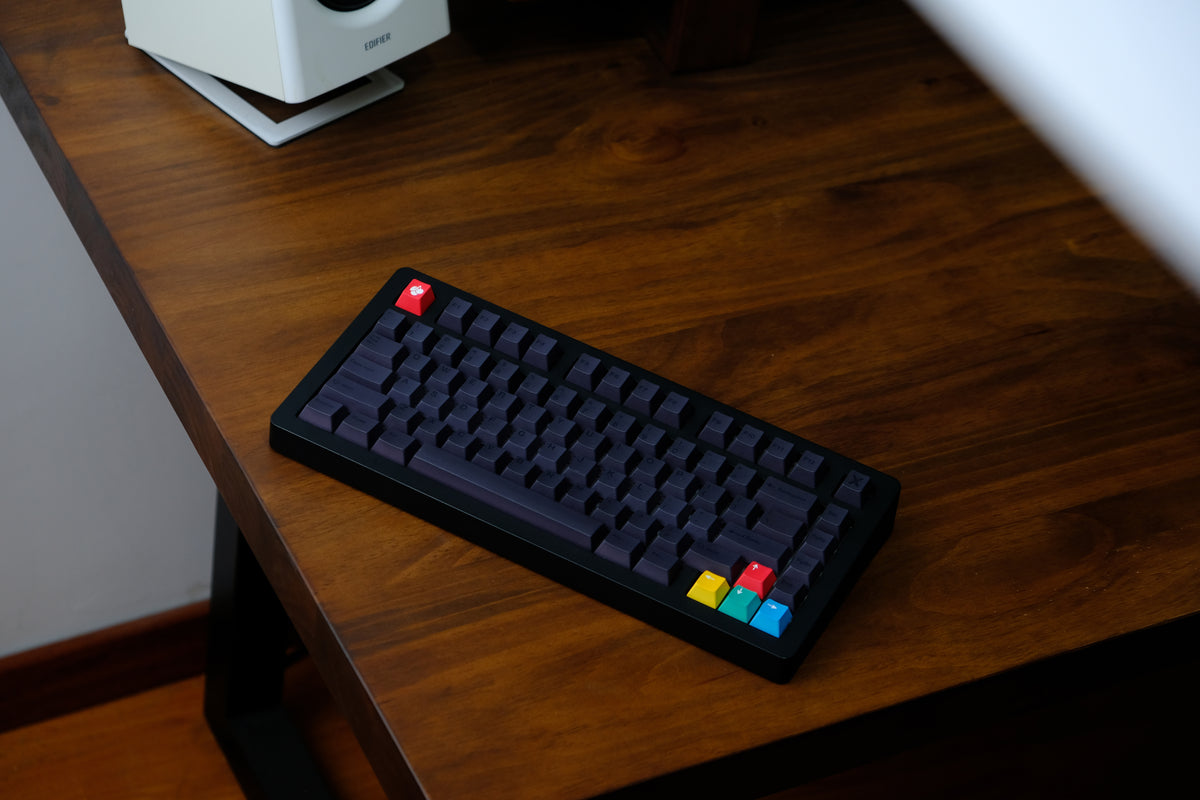 Touches noires minimalistes - Diykeycap