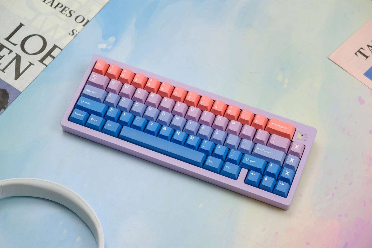 Touches de clavier PBT Pastel Dream - Diykeycap
