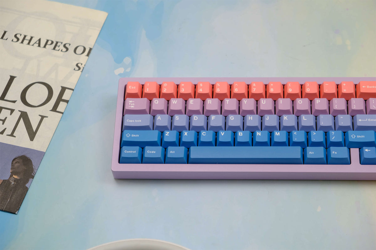 Touches de clavier PBT Pastel Dream - Diykeycap