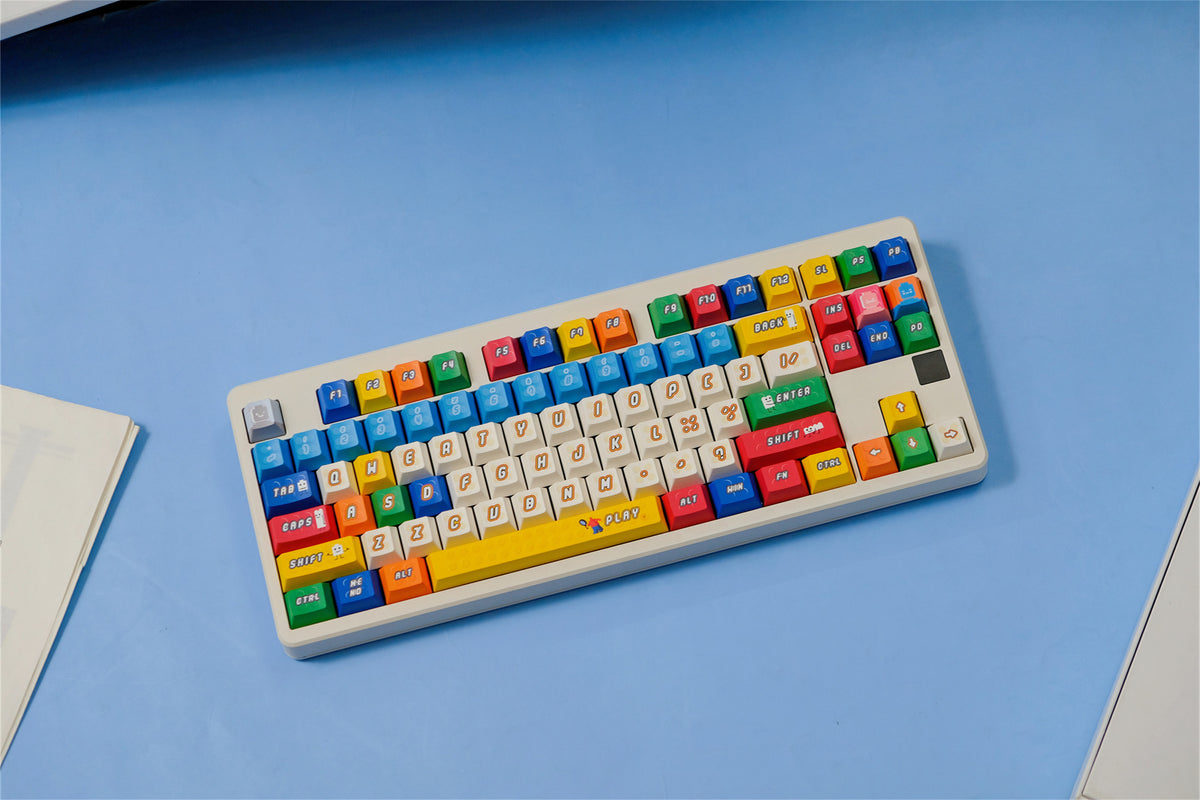 Play Go Retro Arcade Keycaps - Diykeycap