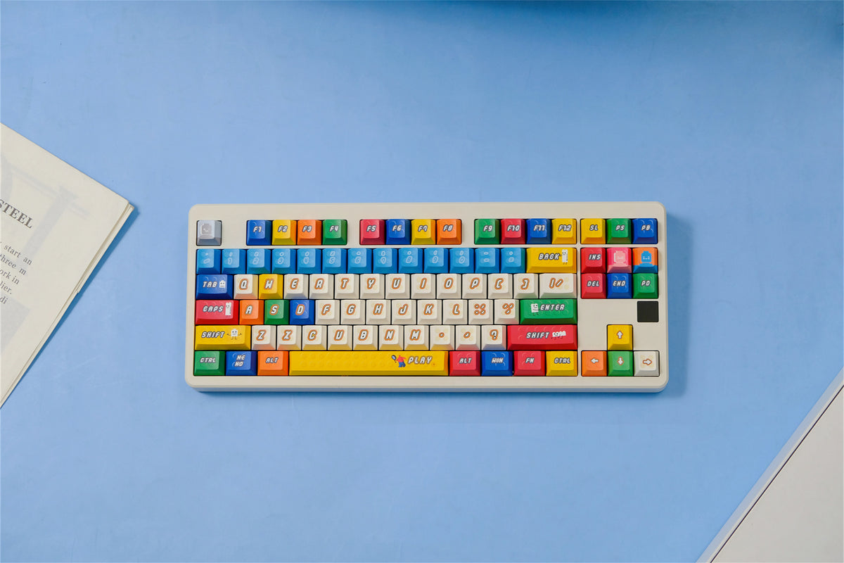 Play Go Retro Arcade Keycaps - Diykeycap