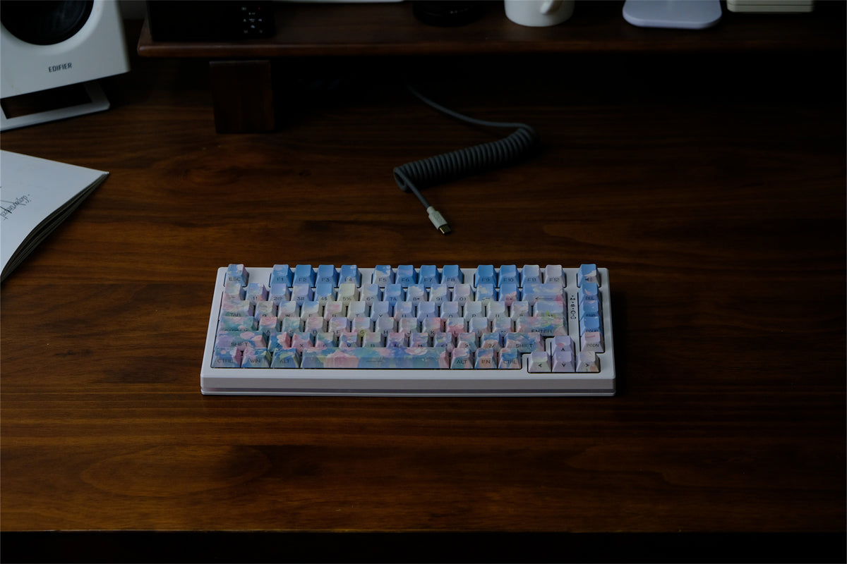 Touches de clavier « Rose Garden » inspirées d’une peinture à l’huile - Diykeycap
