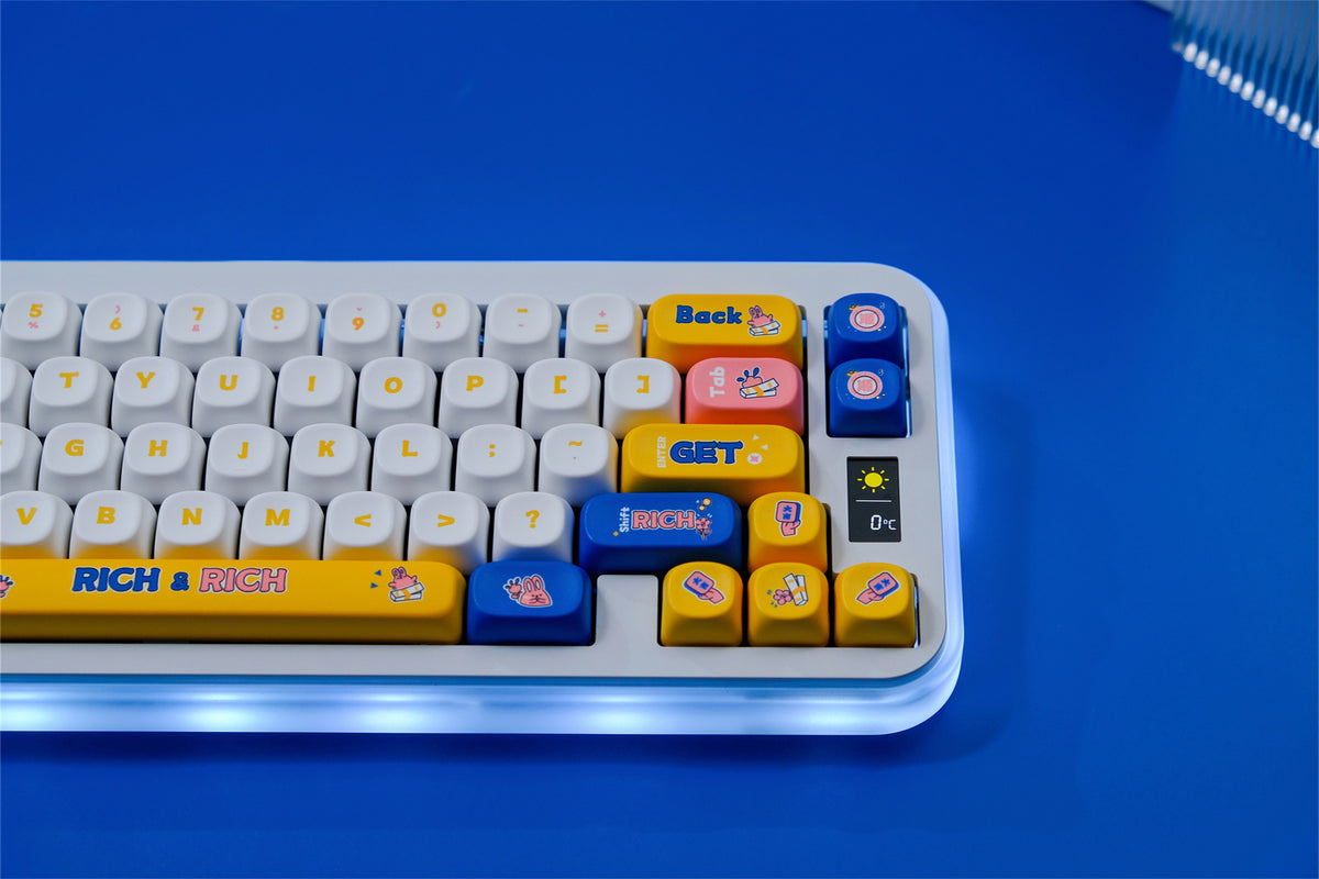 GET RICH Keycaps - Diykeycap