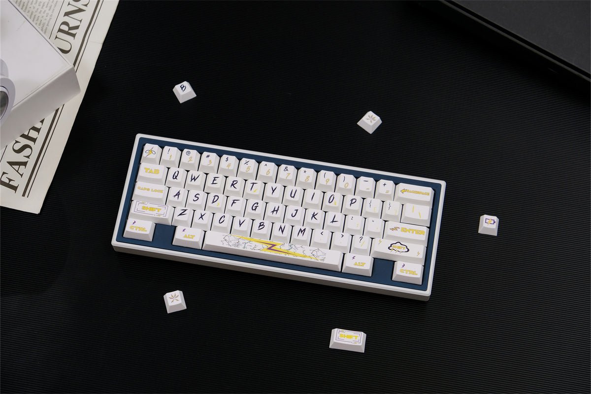 Lightning PBT keycaps - Diykeycap