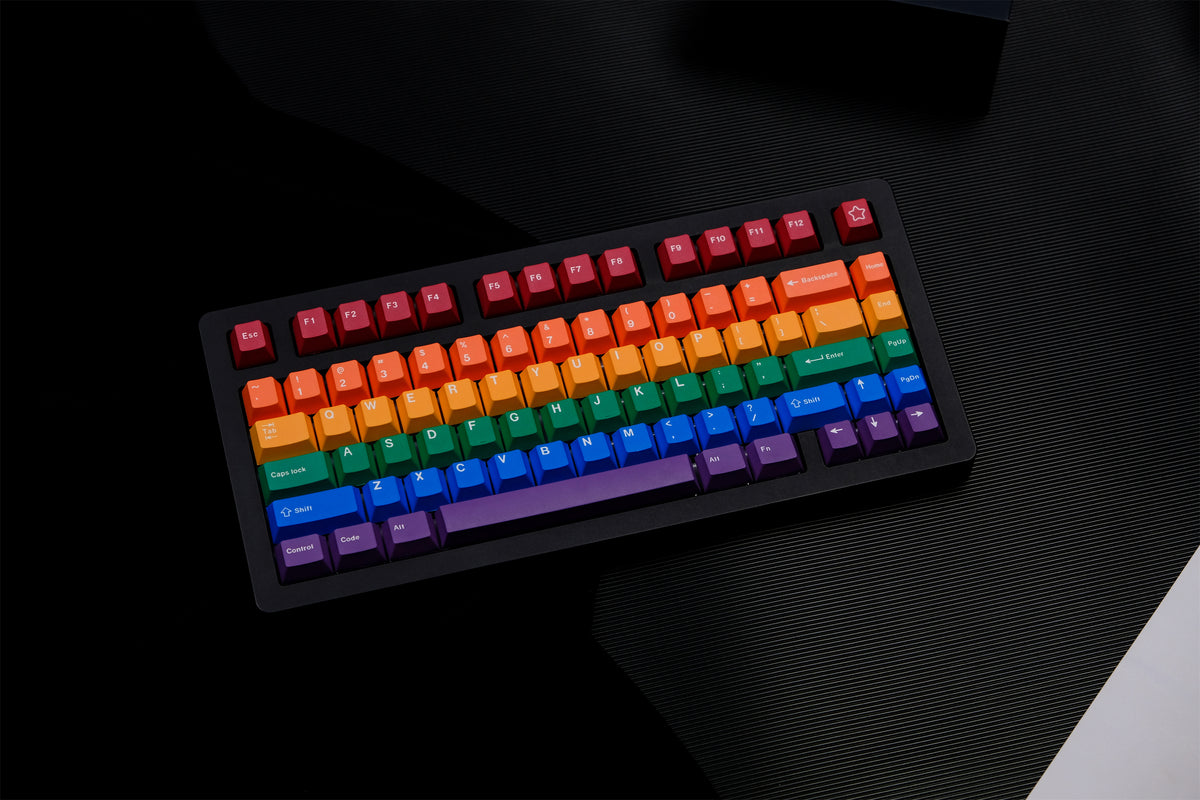 Pride PBT Keycaps - Diykeycap