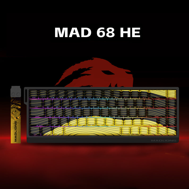 MADLIONS MAD68 HE Keyboard - Diykeycap