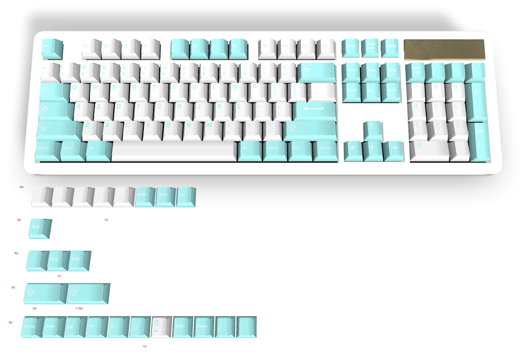 Keycap personnalisé n°1080 - Diykeycap