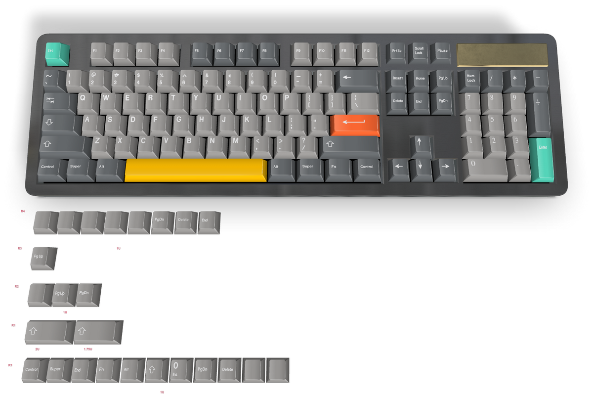 Custom Keycap #1732 - Diykeycap