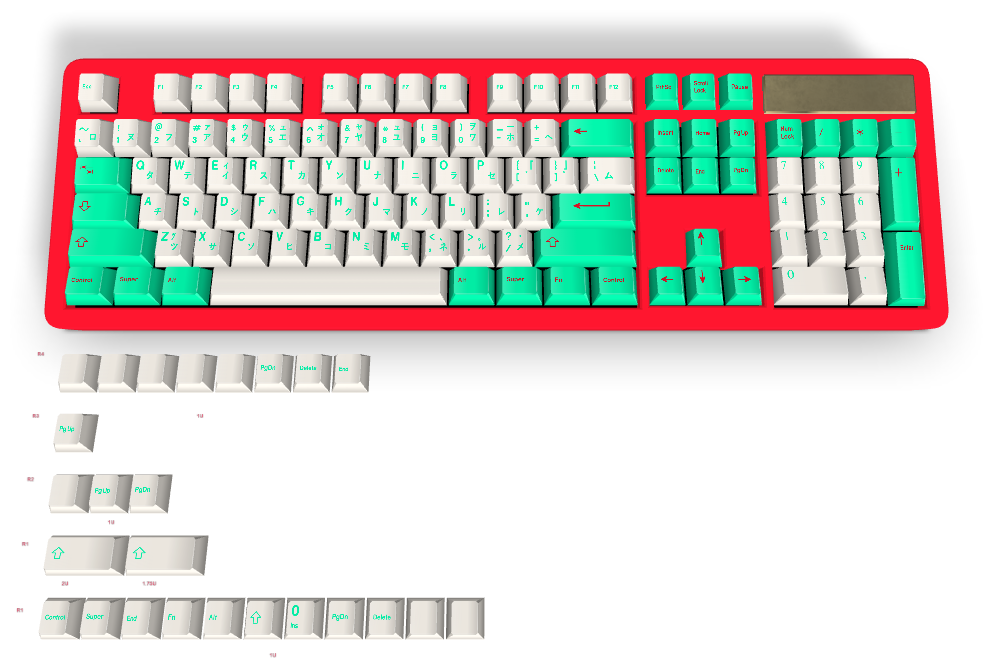 Keycap personnalisé n° 889 - Diykeycap