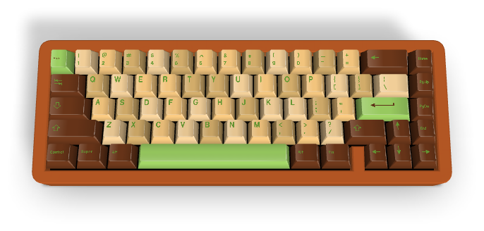 Touche personnalisée n° 1386 - Diykeycap
