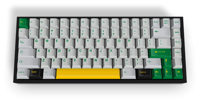 Touche personnalisée n° 1008 - Diykeycap