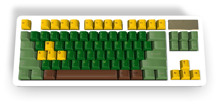 Touche personnalisée #832 - Diykeycap