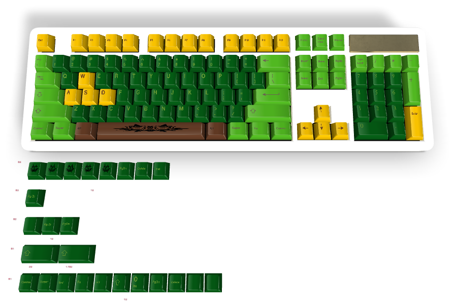 Keycap personnalisé n° 842 - Diykeycap