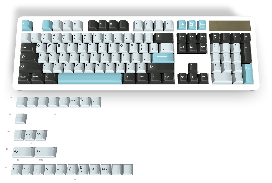 Keycap personnalisé n° 935 - Diykeycap