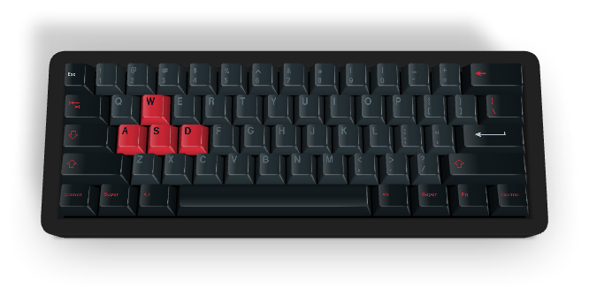 Touche personnalisée n°1055 - Diykeycap