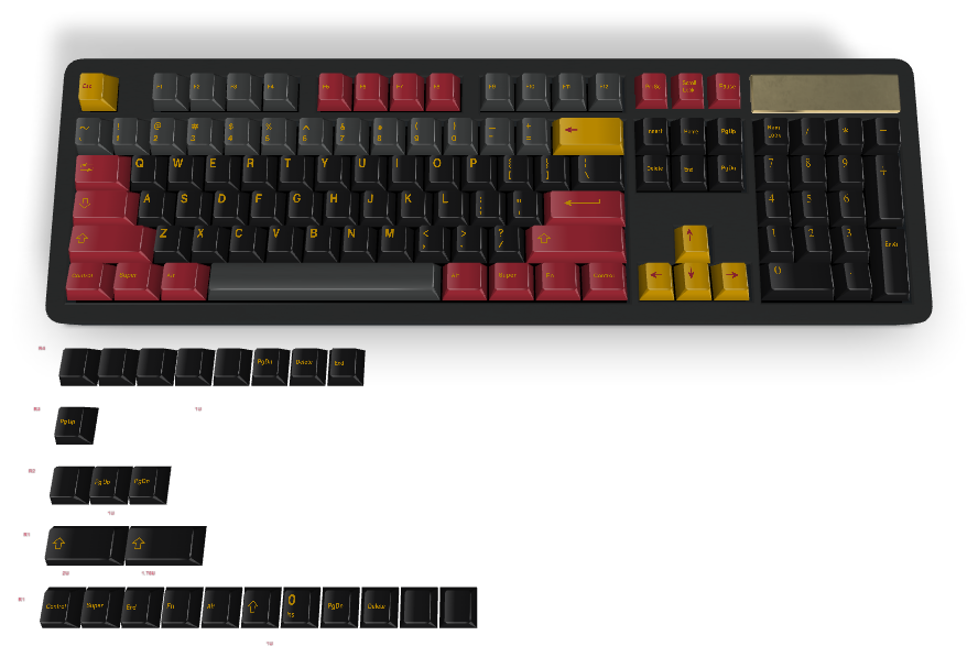 Keycap personnalisé n° 1389 - Diykeycap
