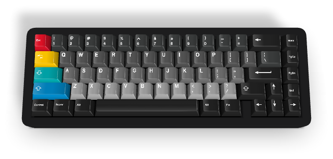 Touche personnalisée #1018 - Diykeycap