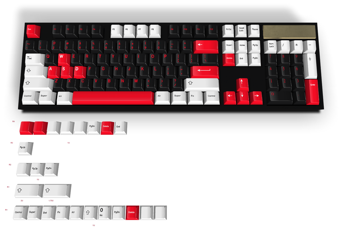 Touche de clavier personnalisée n° 1046 - Diykeycap
